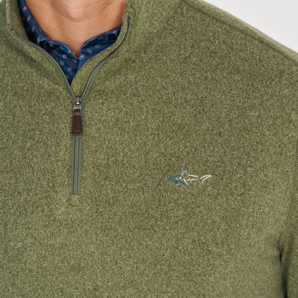 greg Norman Cozy Shark Quarter Zip