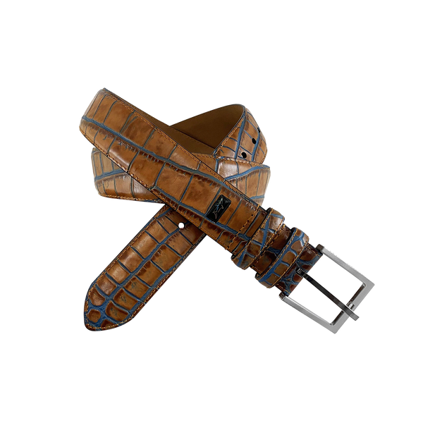 greg norman Crocodile Leather Belt