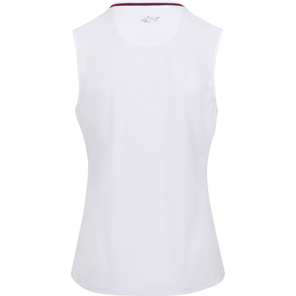 Greg Norman Dreams Sleeveless Pique Polo