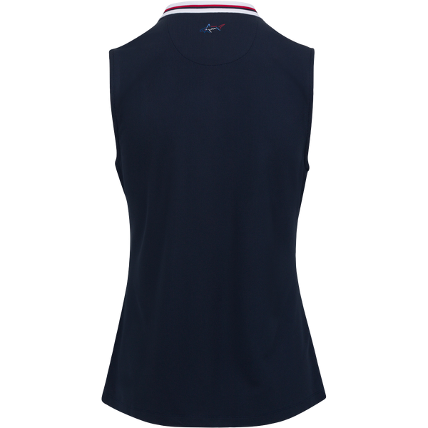 Greg Norman Dreams Sleeveless Pique Polo