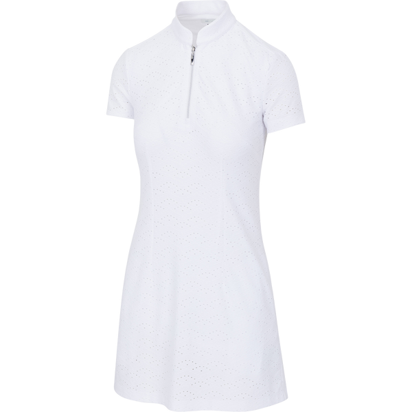 greg norman Eyelet Zip Dress