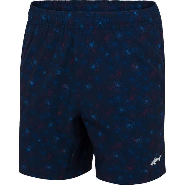 greg norman Fireworks Swim Trunk