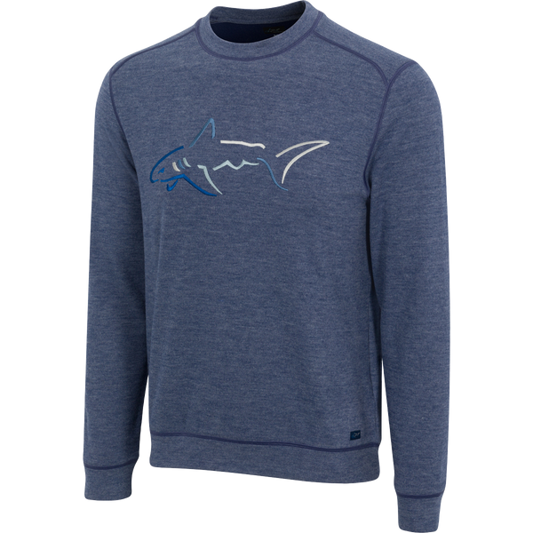 greg norman Great White Shark Crewneck
