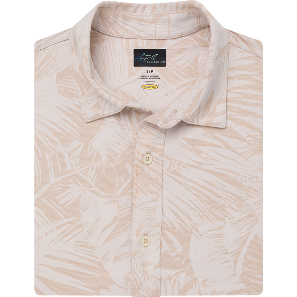 greg norman Hampton Knit Full Button Polo