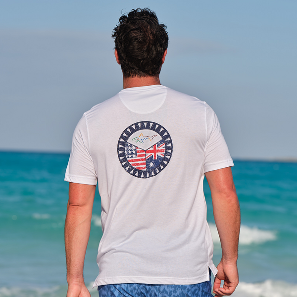 Greg Norman Heritage Shark Cotton T-Shirt