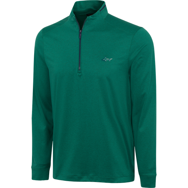 greg norman Leaderboard Shark Quarter Zip