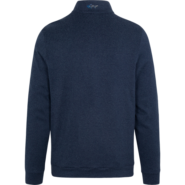 Greg Norman Lined Quarter-Zip Wind Sweater