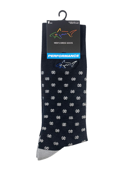 Greg Norman Men's Diamond Dress Socks