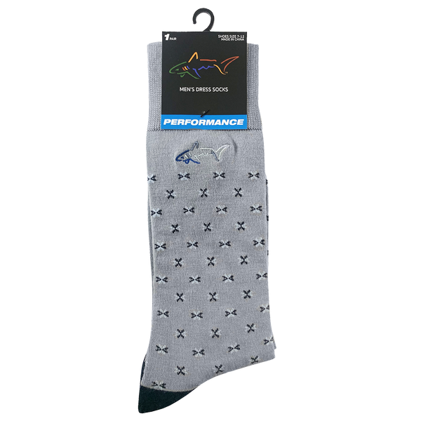 greg norman Men's Diamond Dress Socks