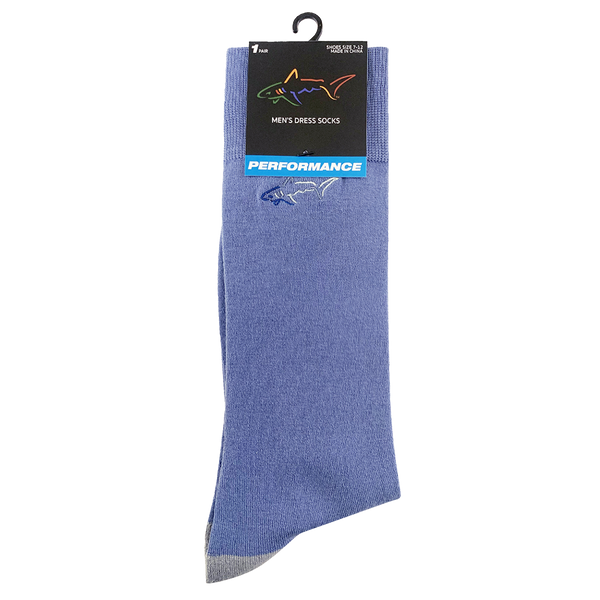 Greg Norman Men's Solid Dress Socks