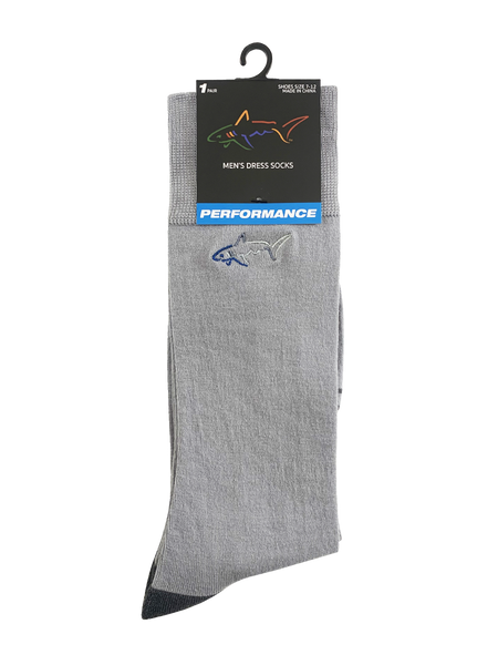 Greg Norman Men's Solid Dress Socks
