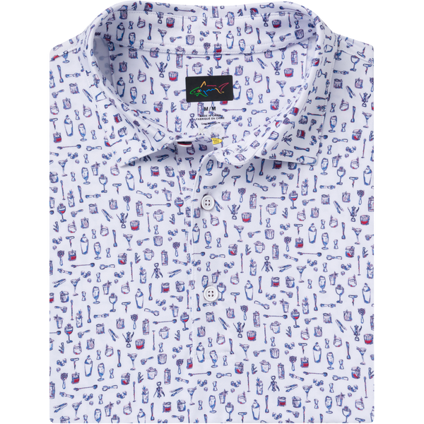 greg norman ML75 Americana Drinks Polo