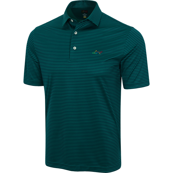 Greg Norman ML75 Classic Bar Stripe Shark Polo