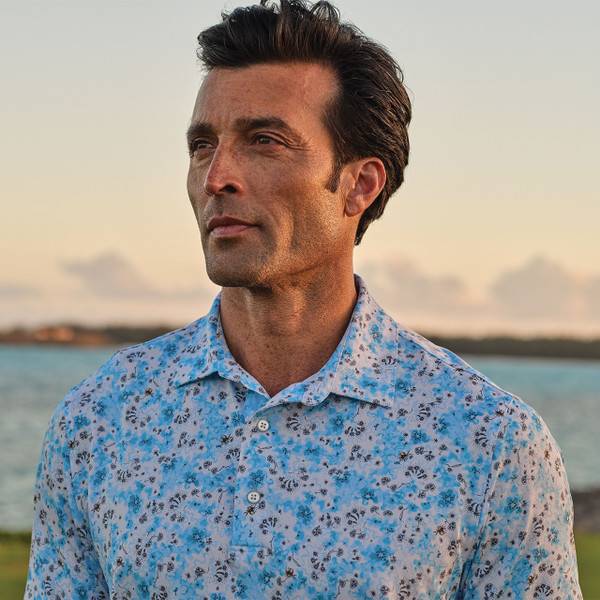 Greg Norman ML75 Daydream Stretch Polo