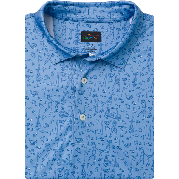 Greg Norman ML75 Golf Life Polo