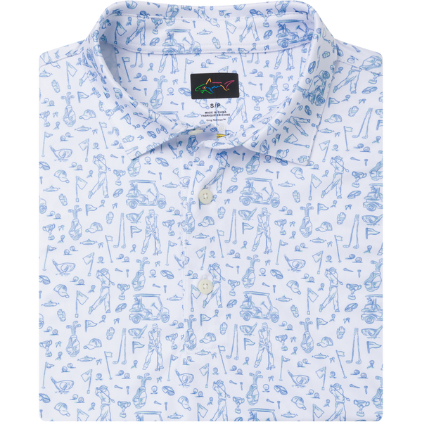 greg norman ML75 Golf Life Polo