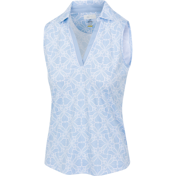 Greg Norman ML75 Rocky Illusions Sleeveless Polo