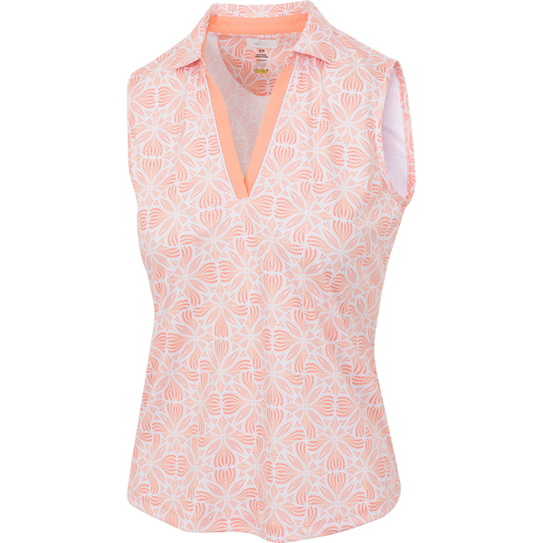 greg norman ML75 Rocky Illusions Sleeveless Polo