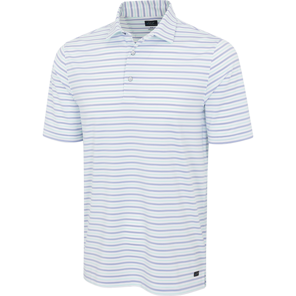 Greg Norman ML75 Stretch Days Off Stripe Polo