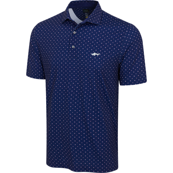 Greg Norman ML75 Stretch Jersey Starburst Polo