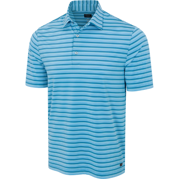 Greg Norman ML75 Stretch Panorama Stripe Polo