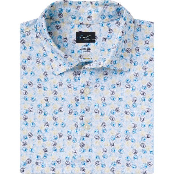 greg norman ML75 Tee-Time Stretch Polo