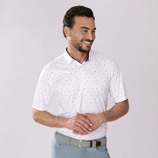 Greg Norman ML75 Victory Flag Polo