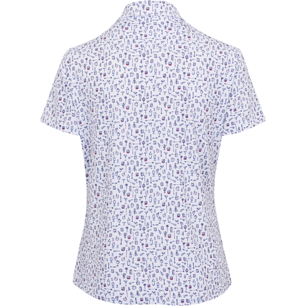 Greg Norman ML75 Women's Americana Drinks Polo