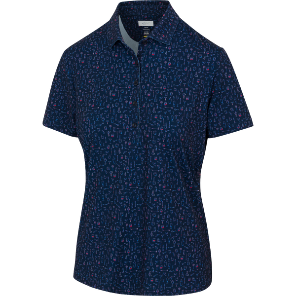 Greg Norman ML75 Women's Americana Drinks Polo