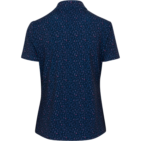 Greg Norman ML75 Women's Americana Drinks Polo