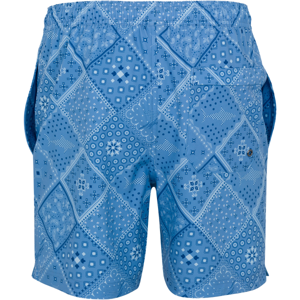 Greg Norman Paisley Tile Swim Trunk