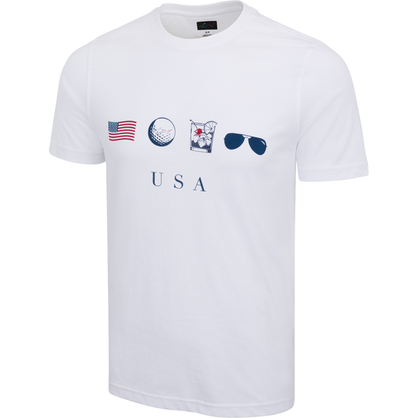 greg norman Party in the USA T-Shirt