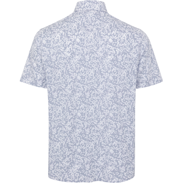 Greg Norman Petite Blooms Short-Sleeve Button Down