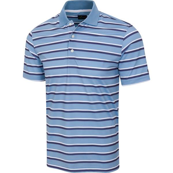Greg Norman Pique Stripe Polo