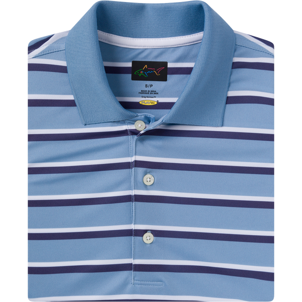 greg norman Pique Stripe Polo
