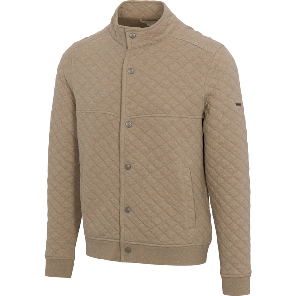 Greg Norman Quilted Full-Snap Jacket