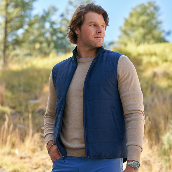 Greg Norman Quilted Full-Zip Vest