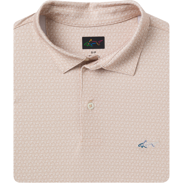 greg norman Seashell Polo
