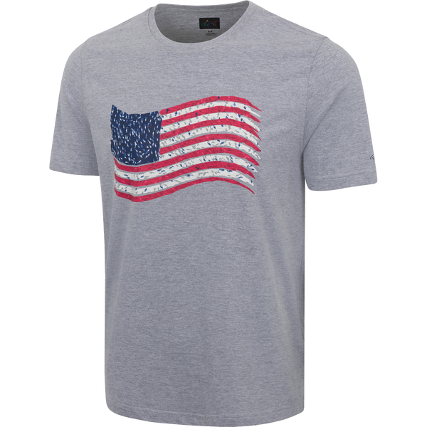 Greg Norman Shark Frenzy Flag T-Shirt