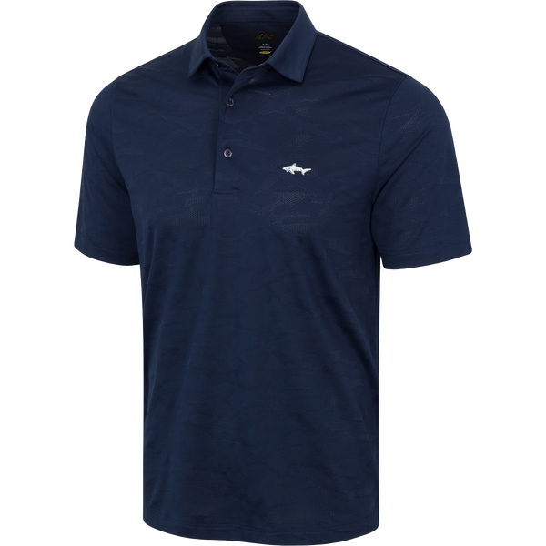 Greg Norman Shark Jacquard Polo