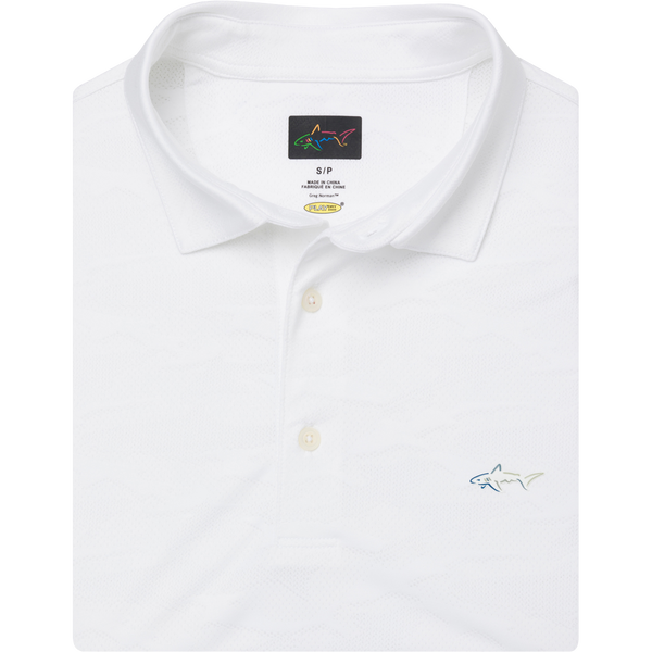 Greg Norman Shark Jacquard Polo