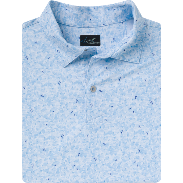 greg norman Shark Tail Ultra-Stretch Polo