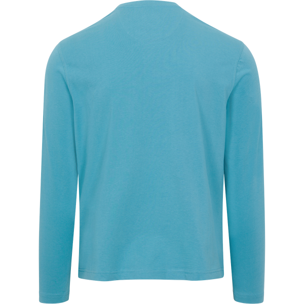 Greg Norman Soft Cotton Long Sleeve Shark Tee