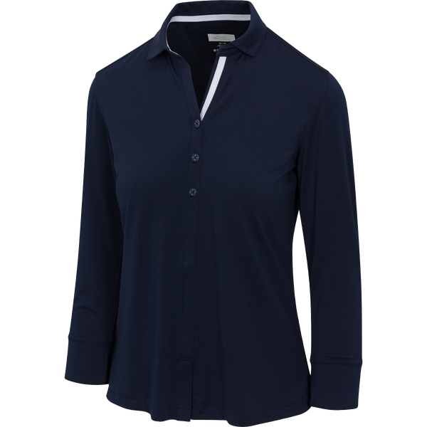 greg norman Sun-Protection Banner Polo