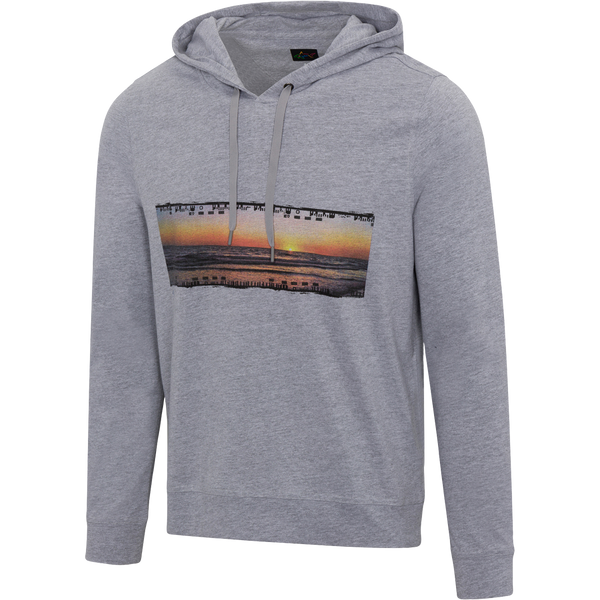 greg norman Sunset Surf Cotton Hoodie