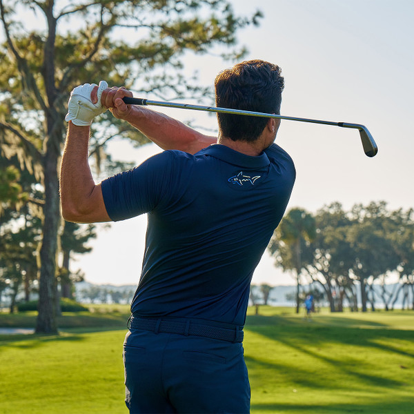 greg norman Tour Shark Freedom Pique Polo