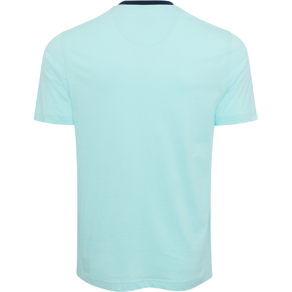 Greg Norman V-Neck Shark Pocket T-Shirt