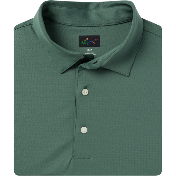 greg norman Ventilated Solid Polo