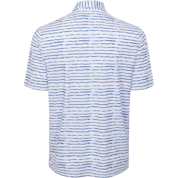 Greg Norman Watercolor Stripe Polo