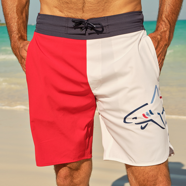 Greg Norman Wrap-Around Shark Board Short